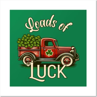 Loads of Luck - Antique Truck Posters and Art